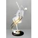 Lampadare - Lampa de podea decorativa cu design original cu LED RGB Balerina White