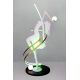 Lampadare - Lampa de podea decorativa cu design original cu LED RGB Balerina White