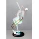 Lampadare - Lampa de podea decorativa cu design original cu LED RGB Balerina White