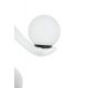 Lampadare - Lampa de podea decorativa cu design original cu LED RGB Balerina White