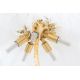 Lampadare - Lampa de podea design spectaculos cu pene de strut Palmier