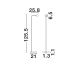 Lampadare - Lampadar/Lampa de podea LED stil minimalist SFERA