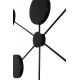 Aplice, corpuri de iluminat pentru pereti - Aplica de perete LED design ambiental SHADOW 6 negru