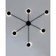 Aplice, corpuri de iluminat pentru pereti - Aplica de perete LED design ambiental SHADOW M negru