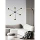 Aplice, corpuri de iluminat pentru pereti - Aplica de perete LED design ambiental SHADOW M negru