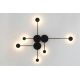 Aplice, corpuri de iluminat pentru pereti - Aplica de perete LED design ambiental SHADOW L negru
