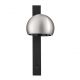 Aplice, corpuri de iluminat pentru pereti - Aplica LED moderna stil minimalist LUSA negru/nickel
