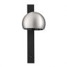 Aplica LED moderna stil minimalist LUSA negru/nickel