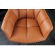 Seturi scaune, HoReCa - Set 2 scaune pivotante Papillon, piele coniac
