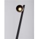 Lampadare - Lampadar/Lampa de podea LED stil minimalist LUSA negru/cafeniu