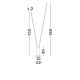 Lampadare - Lampadar/Lampa de podea LED stil minimalist KIMOLIA alb