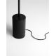 Lampadare - Lampadar/Lampa de podea LED stil minimalist THEA negru/wood metal