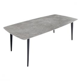 Mese dining - Masa dining design modern Milano gri 160x85cm