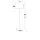 Lampadare - Lampadar/Lampa de podea design modern SIBNIA alama/negru