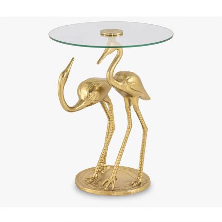 Masute Living - Masuta laterala design unic WILDLIFE CRANE 55cm