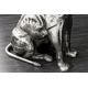 Masute Living - Masuta laterala design unic WILDLIFE LION 60cm