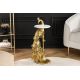 Masute Living - Masuta laterala design unic WILDLIFE PEACOCK 75cm