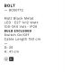 Veioze - Veioza/Lampa de masa decorativa BOLT negru