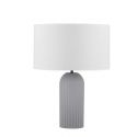 Veioza/Lampa de masa decorativa AMMOS alb/gri