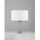 Veioze - Veioza/Lampa de masa decorativa AMMOS alb/gri