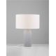 Veioze - Veioza/Lampa de masa decorativa AMMOS alb/gri