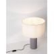 Veioze - Veioza/Lampa de masa decorativa AMMOS alb/gri