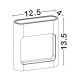Aplice - Aplica LED iluminat exterior modern IP54 TALL alb