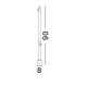 Stalpi - Stalp LED iluminat exterior modern IP65 LORD H-90cm