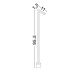 Stalpi - Stalp LED iluminat exterior modern IP65 PIPE H-90cm negru
