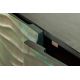 Comode - Comoda cu fronturi 3D design ondulat WAVE 160cm, turcoaz