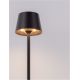 Lampi decorative si solare - Veioza/Lampa de masa LED portabila exterior IP54 DECK negru