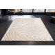 Covoare - Covor modern cu model in valuri Wave 170x240cm crem-bej