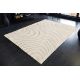 Covoare - Covor modern cu model in valuri Wave 170x240cm crem-bej