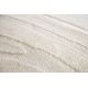 Covoare - Covor modern cu model in valuri Wave 170x240cm crem-bej