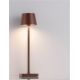 Lampi decorative si solare - Veioza/Lampa de masa LED portabila exterior IP54 DECK maro
