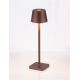 Lampi decorative si solare - Veioza/Lampa de masa LED portabila exterior IP54 DECK maro