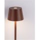 Lampi decorative si solare - Veioza/Lampa de masa LED portabila exterior IP54 DECK maro