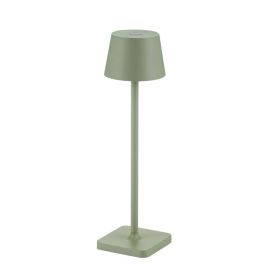 Lampi decorative si solare - Veioza/Lampa de masa LED portabila exterior IP54 DECK verde