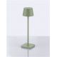 Lampi decorative si solare - Veioza/Lampa de masa LED portabila exterior IP54 DECK verde