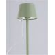 Lampi decorative si solare - Veioza/Lampa de masa LED portabila exterior IP54 DECK verde