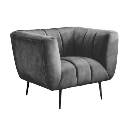 Fotolii - Fotoliu design elegant Noblesse, gri
