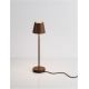 Lampi decorative si solare - Veioza/Lampa de masa LED portabila exterior IP54 PETIT maro