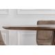 Mese dining - Masa rotunda Valhalla Wood 140cm, stejar inchis