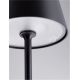 Lampi decorative si solare - Lampadar/Lampa de podea LED portabila exterior IP54 PERSEA negru