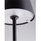 Lampi decorative si solare - Lampadar/Lampa de podea LED portabila exterior IP54 PERSEA negru