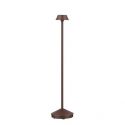 Lampadar/Lampa de podea LED de exterior IP65 ARION maro rustic