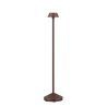 Lampadar/Lampa de podea LED de exterior IP65 ARION maro rustic