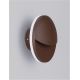 Spoturi - Spot LED aplicat iluminat exterior ambiental IP54 PAN cafeniu