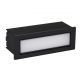 Spoturi - Spot LED incastrabil iluminat exterior ambiental IP54 ECHO negru