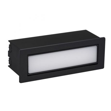 Spoturi - Spot LED incastrabil iluminat exterior ambiental IP54 ECHO negru